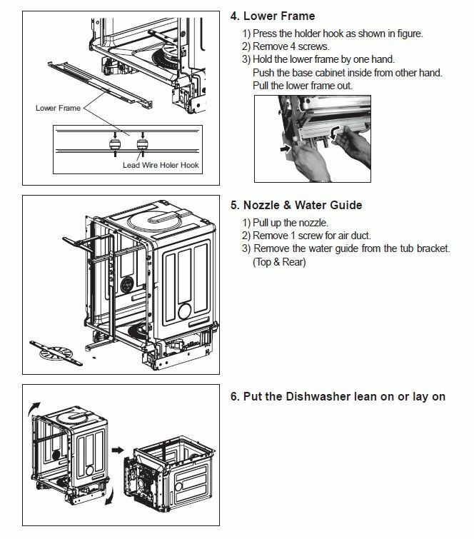 Lg dishwasher manual mez64589015
